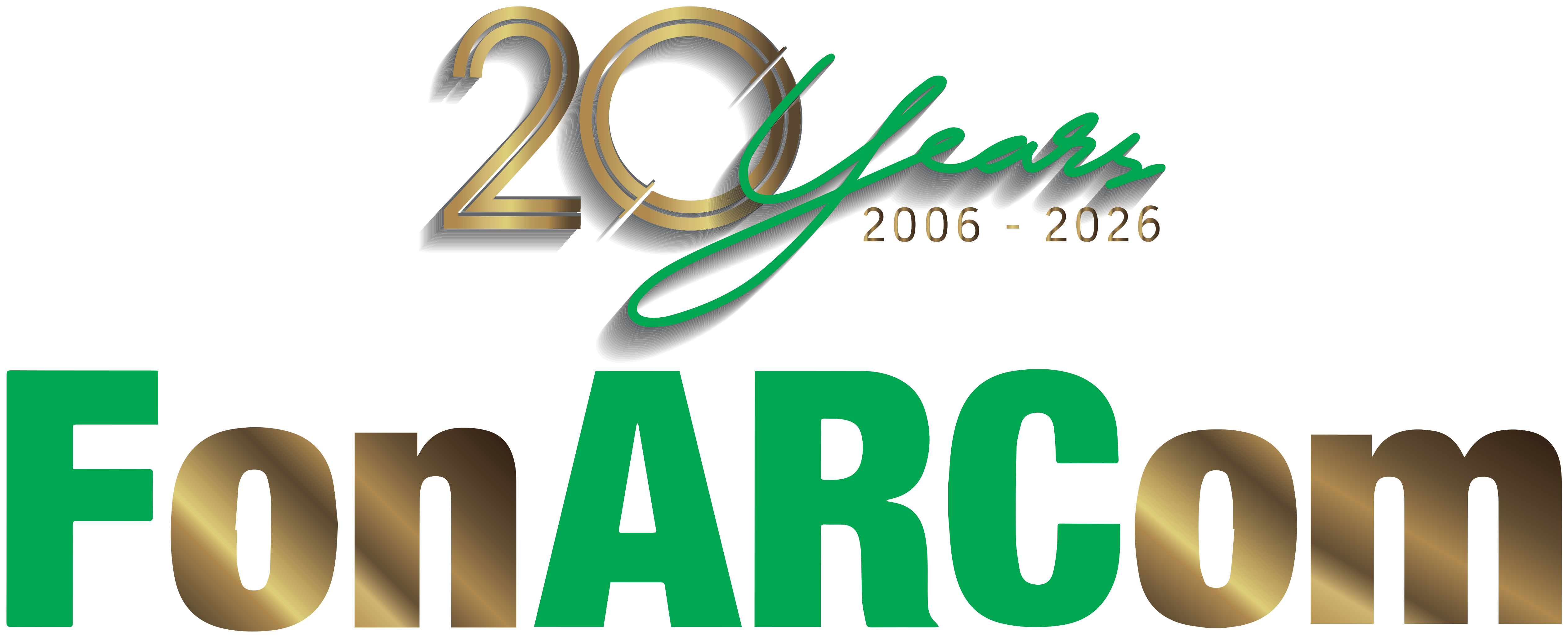 Logo FonARCom ventennale